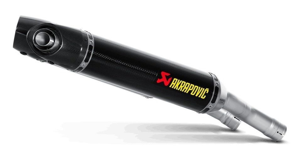 Akrapovic Slip-On Line Carbon Muffler System w/Carbon End Cap for Yamaha YZF-R1 04-06