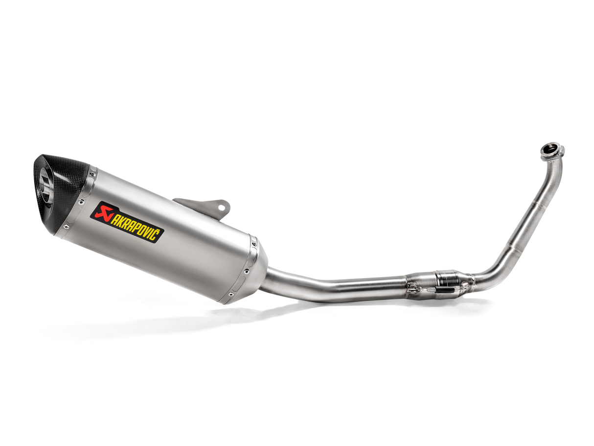 Akrapovic Racing Line Titanium Exhaust System w/Carbon End Cap for Yamaha YZF-R125 19-20