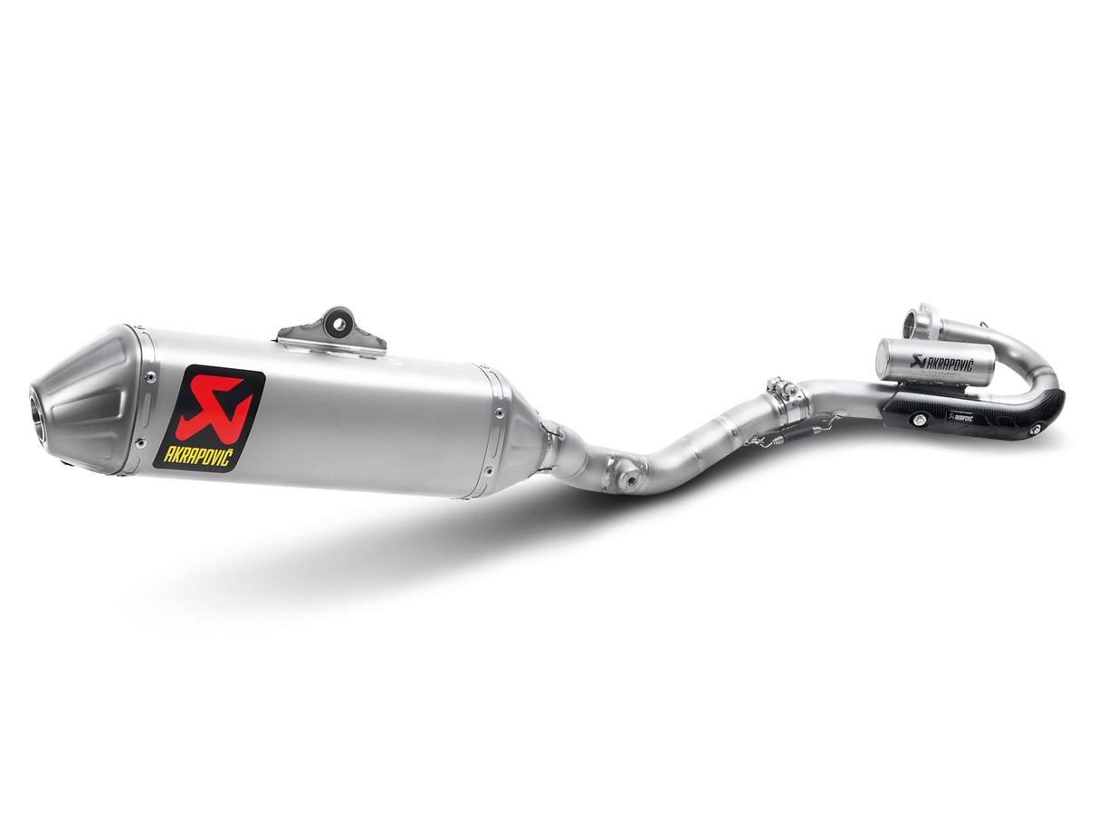 Akrapovic Evolution Line Titanium Exhaust System w/Titanium End Cap for Yamaha YZ250F/YZ250FX 10-13