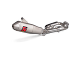 Akrapovic Evolution Line Titanium Exhaust System w/Titanium End Cap for Yamaha YZ250F/YZ250FX 14-18