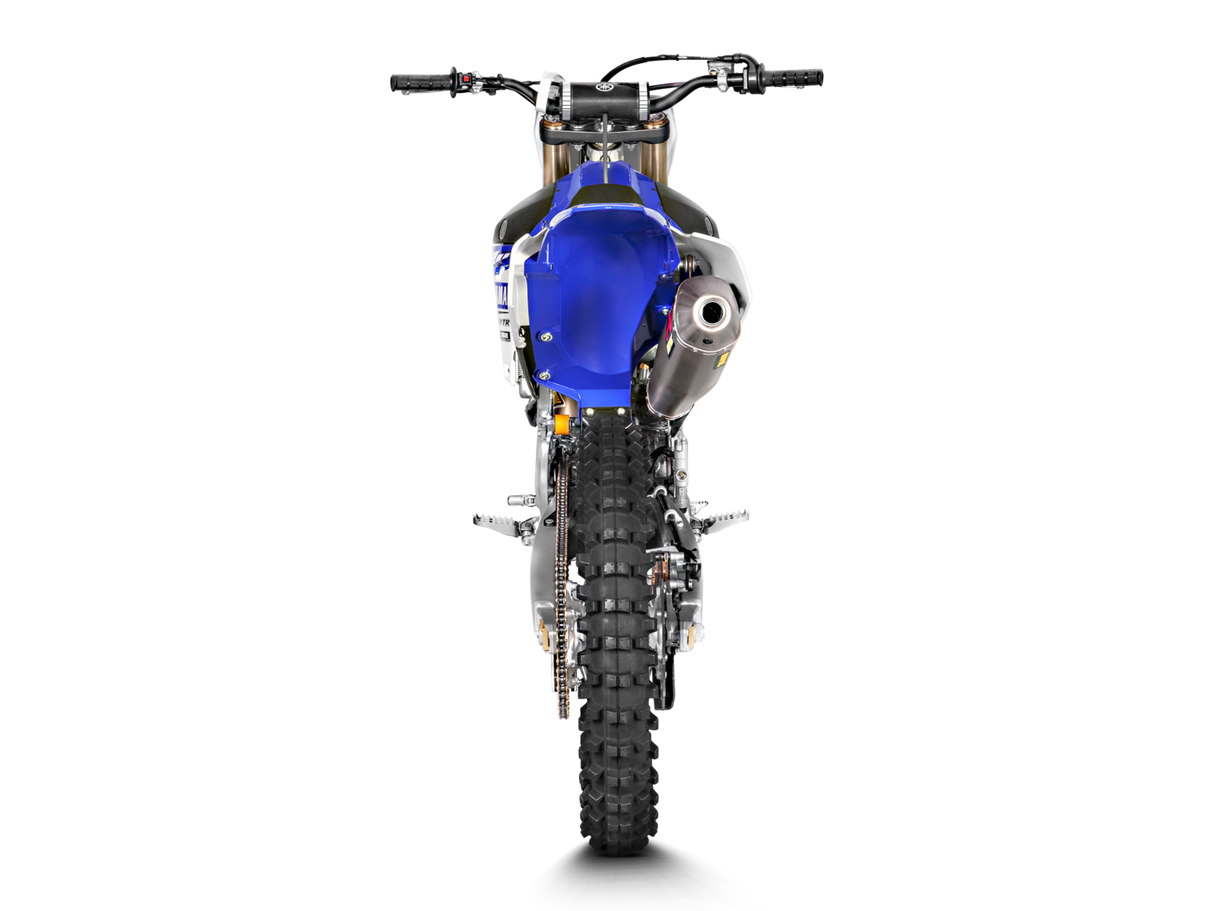 Akrapovic Evolution Line Titanium Exhaust System w/Titanium End Cap for Yamaha YZ250F/YZ250FX 14-18