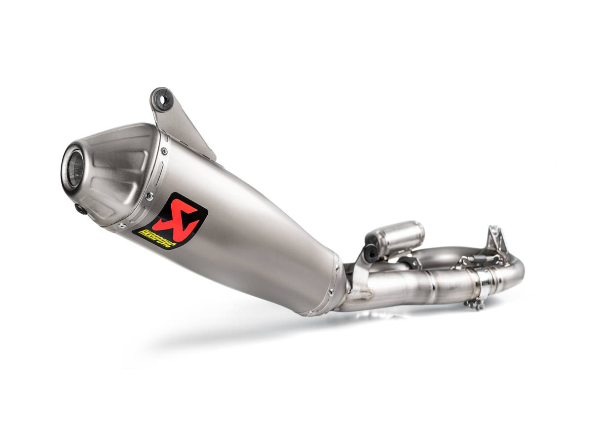 Akrapovic Evolution Line Titanium Exhaust System w/Titanium End Cap for Yamaha YZ250F/YZ250FX 19-20