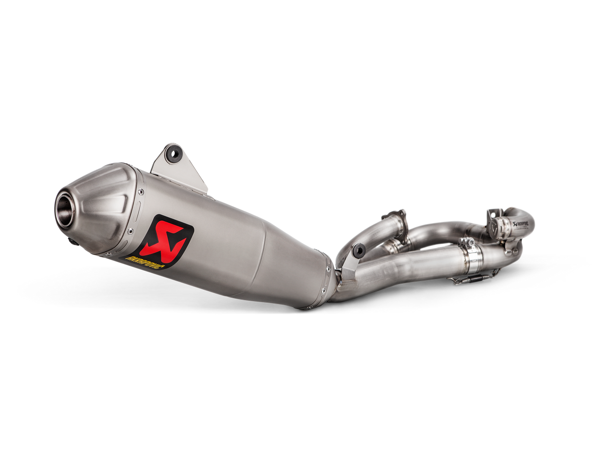 Akrapovic Evolution Line Titanium Exhaust System w/Titanium End Cap for Yamaha YZ450F 18-19