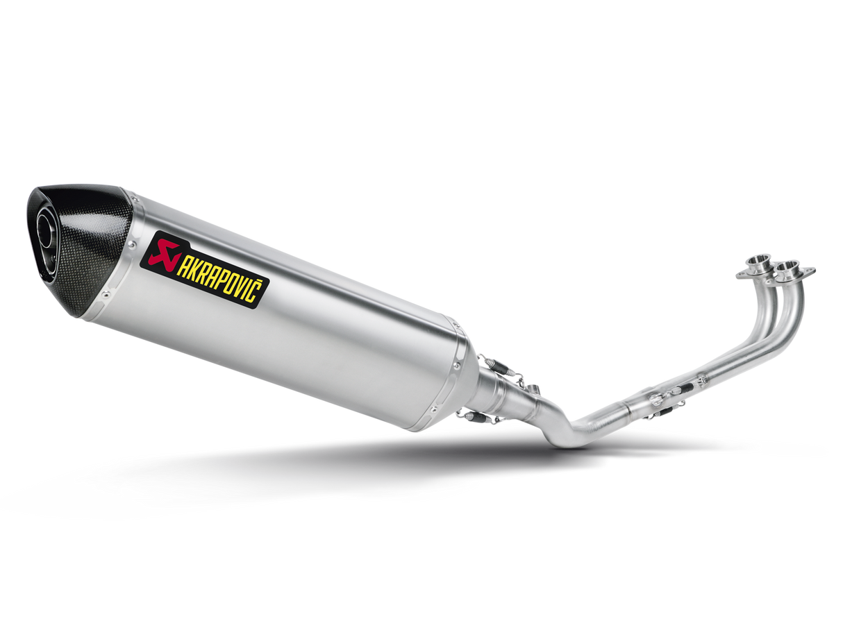 Akrapovic Racing Line Titanium Exhaust System w/Carbon End Cap for Yamaha TMAX 08-16