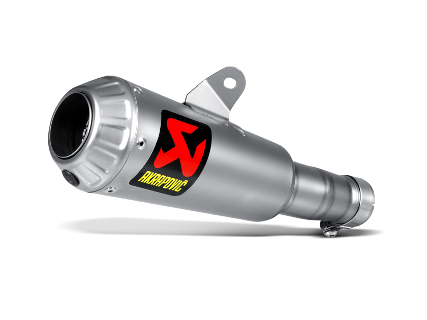 Akrapovic Slip-On Line Titanium Muffler System w/Titanium End Cap for Yamaha YZF-R6 06-Up