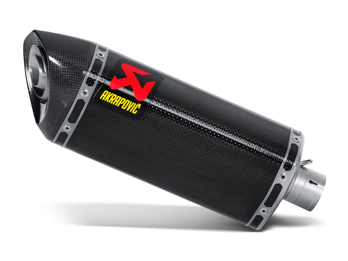 Akrapovic Slip-On Line Carbon Muffler System w/Carbon End Cap for Yamaha YZF-R6 08-09