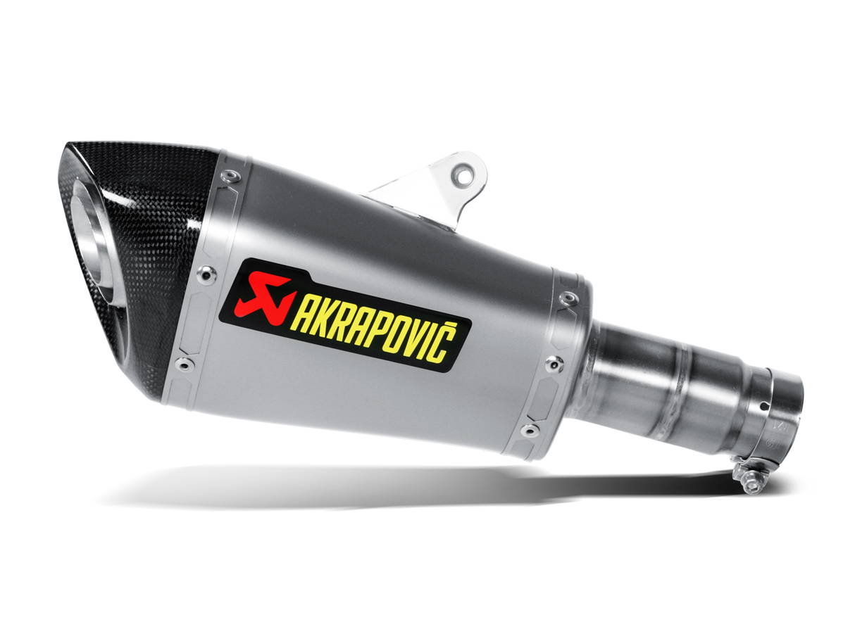 Akrapovic Slip-On Line Titanium Muffler System w/Carbon End Cap for Yamaha YZF-R6 10-16