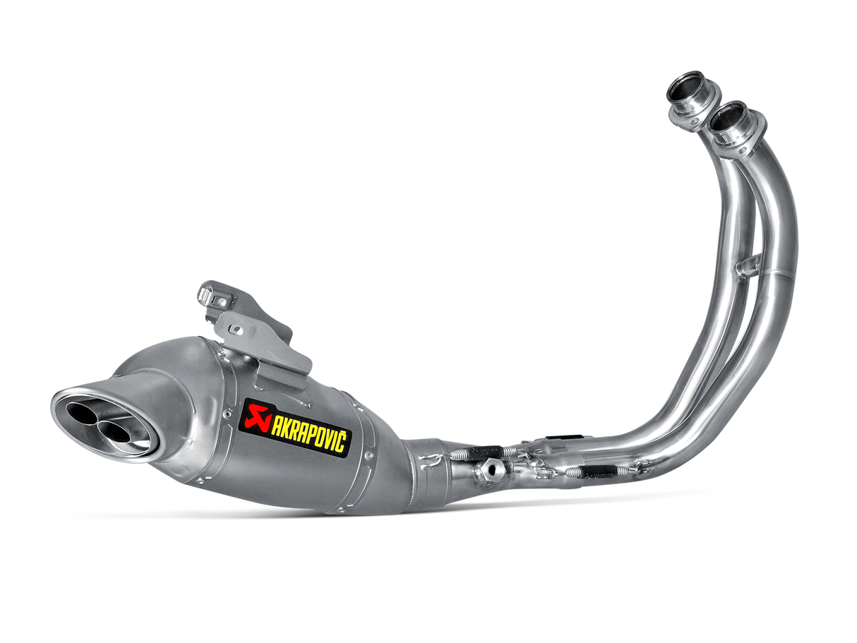 Akrapovic Racing Line Titanium Exhaust System w/Titanium End Cap for Yamaha MT-07/FZ-07 14-16