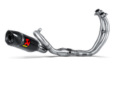 Akrapovic Racing Line Carbon Exhaust System w/Carbon End Cap for Yamaha MT-07/FZ-07 14-20