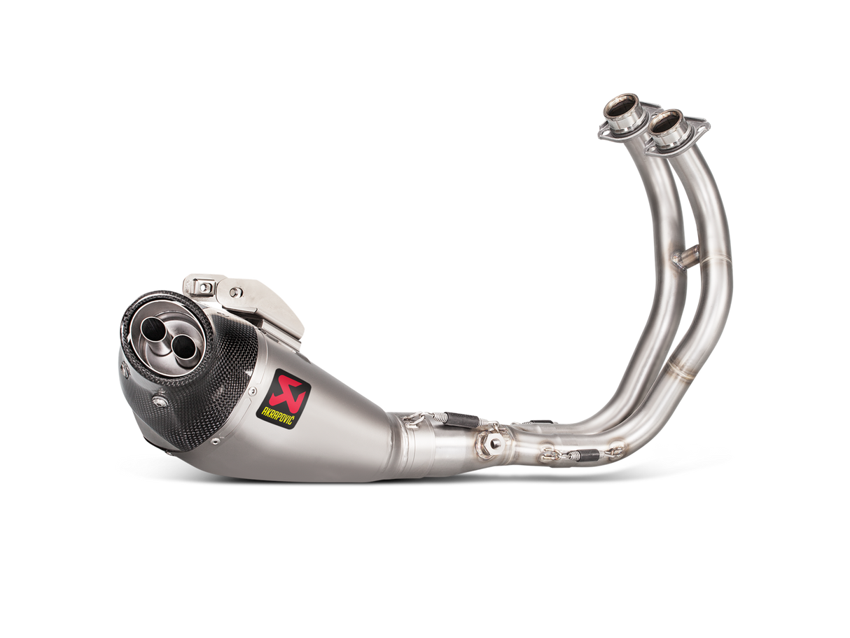 Akrapovic Racing Line Titanium Exhaust System w/Carbon End Cap for Yamaha MT-07/FZ-07 14-20/Tracer 700/GT 16-19/XSR 700/XTribute 16-20