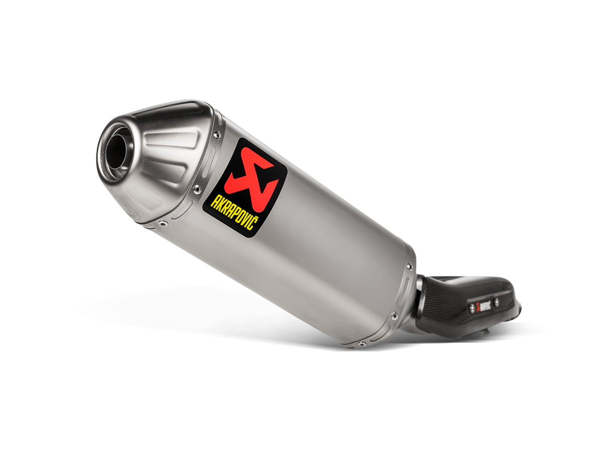 Akrapovic Slip-On Line Titanium Muffler System w/Titanium End Cap for Yamaha Tenere 700 19-20