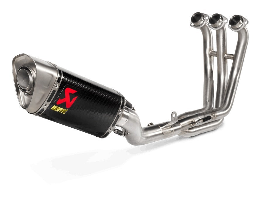 Akrapovic Racing Line Carbon Exhaust System w/Titanium End Cap for Yamaha MT-09/FZ-09 14-23