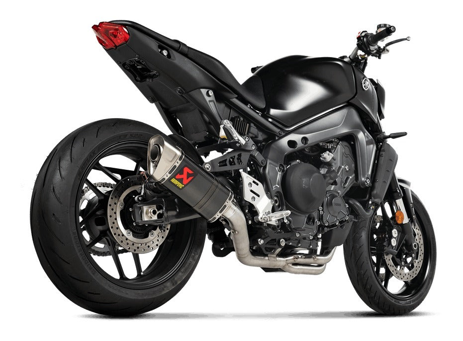 Akrapovic Racing Line Carbon Exhaust System w/Titanium End Cap for Yamaha MT-09/FZ-09 14-23