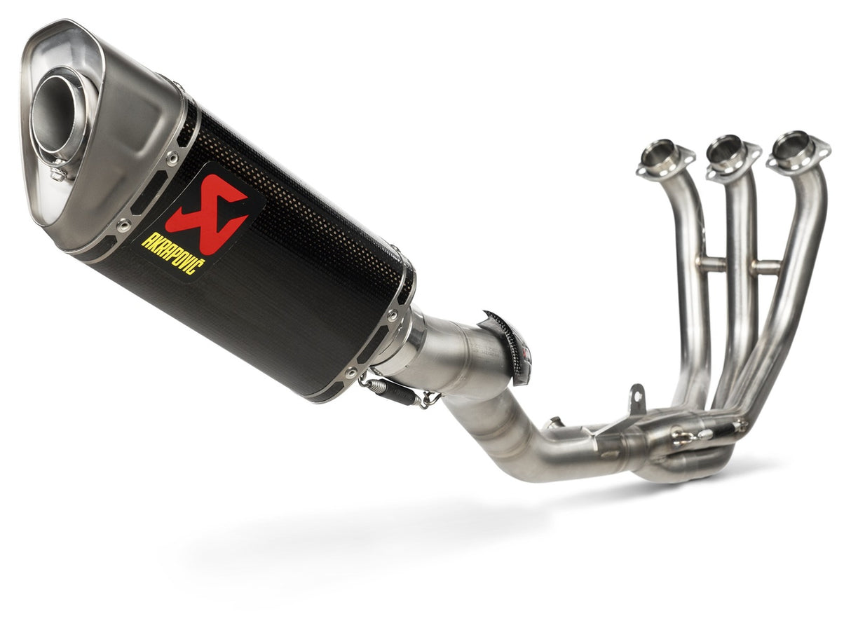 Akrapovic Racing Line Carbon Exhaust System for Yamaha Tracer 9/GT/GT+ 21-Up