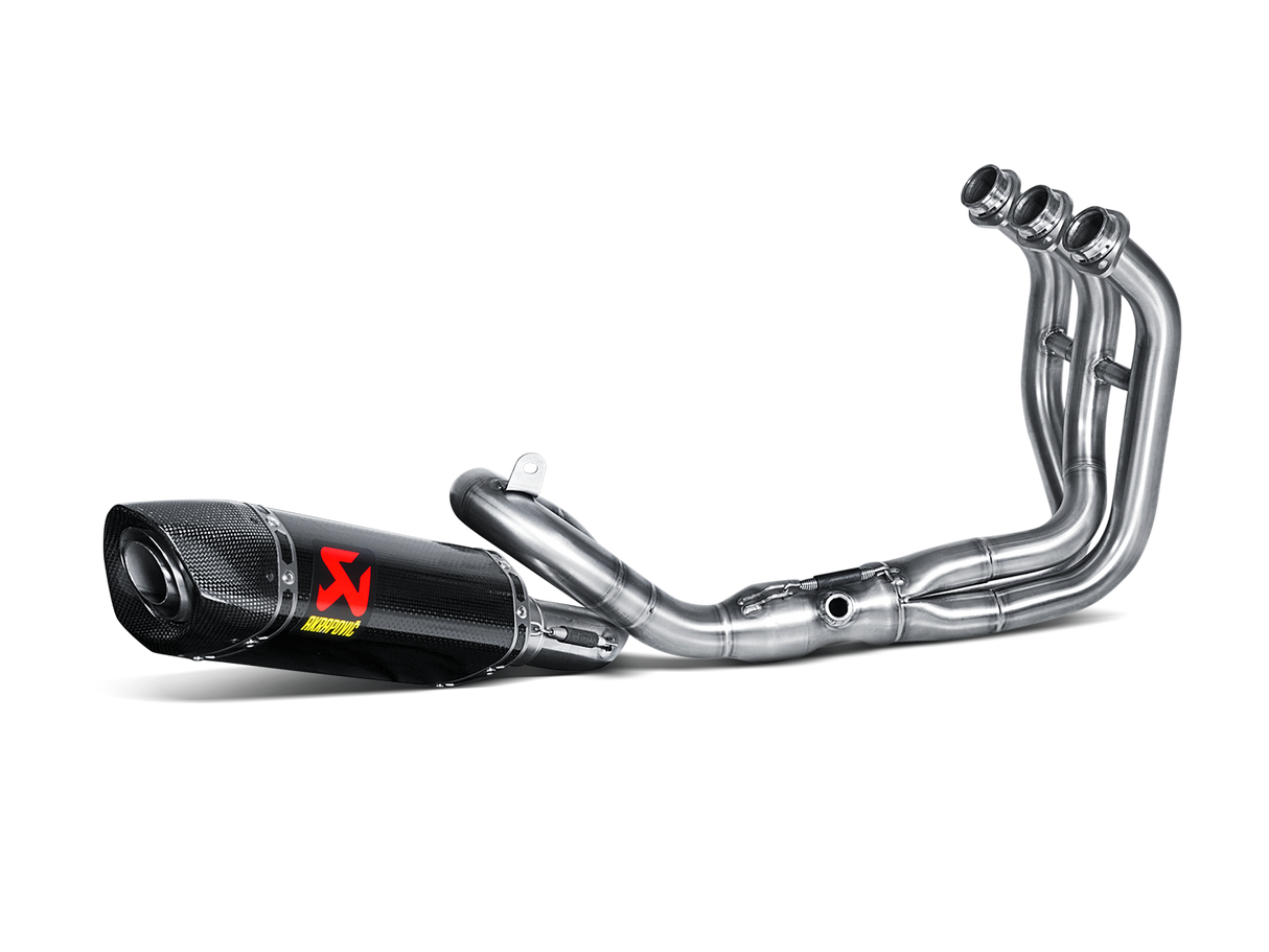 Akrapovic Racing Line Carbon Exhaust System w/Carbon End Cap for Yamaha MT-09/FJ-09 14-20/XSR 900/GP 16-21