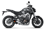 Akrapovic Racing Line Carbon Exhaust System w/Carbon End Cap for Yamaha MT-09/FJ-09 14-20/XSR 900/GP 16-21