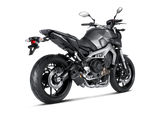 Akrapovic Racing Line Carbon Exhaust System w/Carbon End Cap for Yamaha MT-09/FJ-09 14-20/XSR 900/GP 16-21