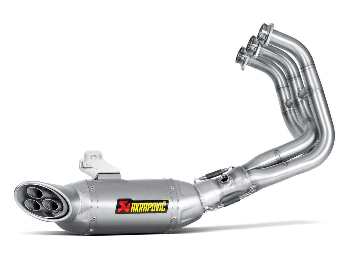 Akrapovic Racing Line Titanium Exhaust System w/Titanium End Cap for Yamaha MT-09/FZ-09 14-16/Tracer 900/900 GT/FJ-09 15-16