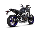 Akrapovic Racing Line Titanium Exhaust System w/Titanium End Cap for Yamaha MT-09/FZ-09 14-16/Tracer 900/900 GT/FJ-09 15-16