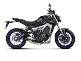 Akrapovic Racing Line Titanium Exhaust System w/Titanium End Cap for Yamaha MT-09/FZ-09 14-16/Tracer 900/900 GT/FJ-09 15-16