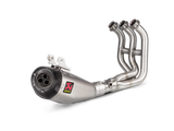 Akrapovic Racing Line Titanium Exhaust System w/Carbon End Cap for Yamaha MT-09/FZ-09 17-20/Tracer 900/900 GT/FJ-09 17-20/XSR 900/GP 16-21