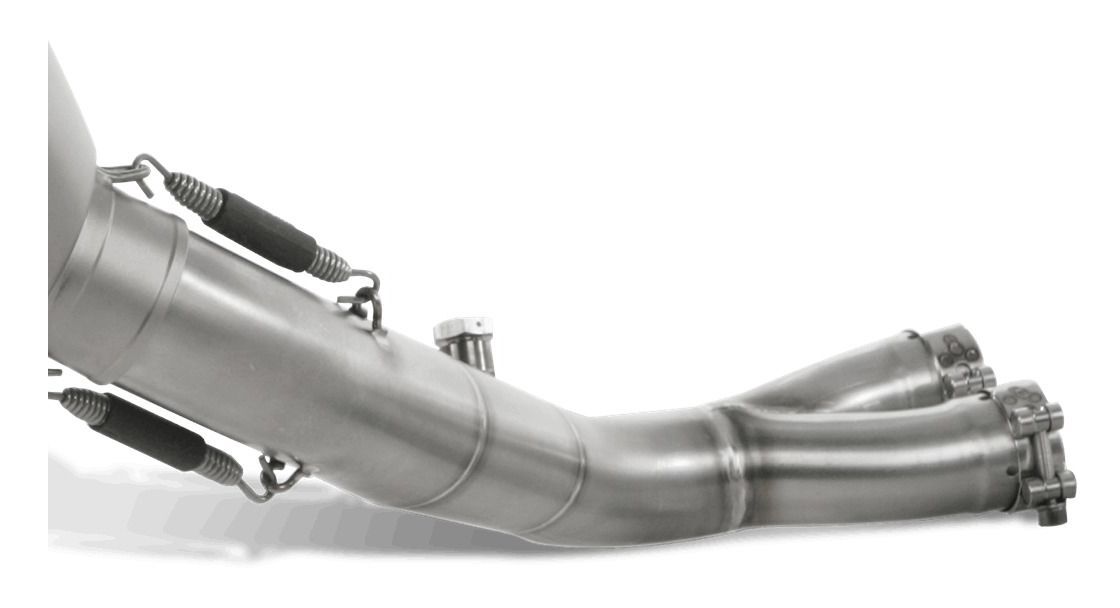 Akrapovic L-H10SO5L/1 Optional Stainless Steel Link Pipe for Honda CB1000 R 08-16