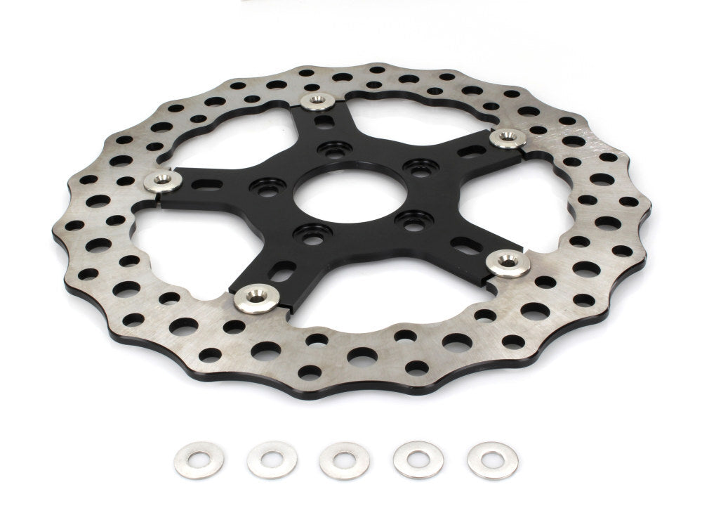 Arlen Ness AN-02-786 11.5" Front or Rear Jagged Disc Rotor for Big Twin/Sportster 00-Up