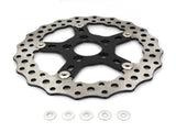 Arlen Ness AN-02-786 11.5" Front or Rear Jagged Disc Rotor for Big Twin/Sportster 00-Up