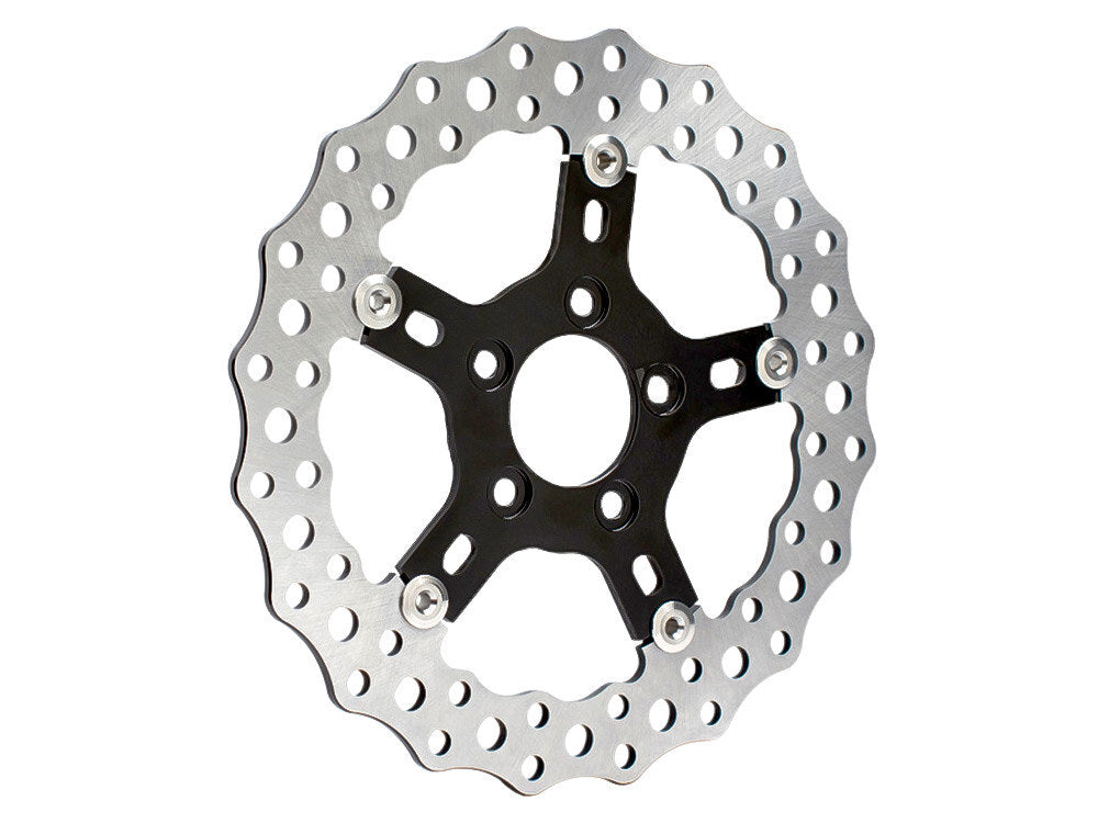 Arlen Ness AN-02-787 11.8" Front Jagged Disc Rotor for Dyna 06-17/Softail 15-Up/Sportster 14-21 & some Touring 08-Up