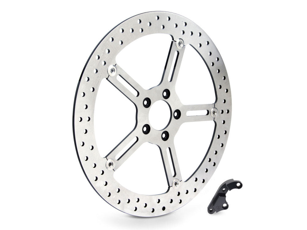 Arlen Ness AN-02-965 15" Left Front Big Brake Disc Rotor for Softail 00-14/Dyna 00-05