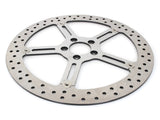 Arlen Ness AN-02-983 15" Left Front Big Brake Disc Rotor for Softail Street Bob/Breakout/Low Rider 18-Up/Standard 20-Up