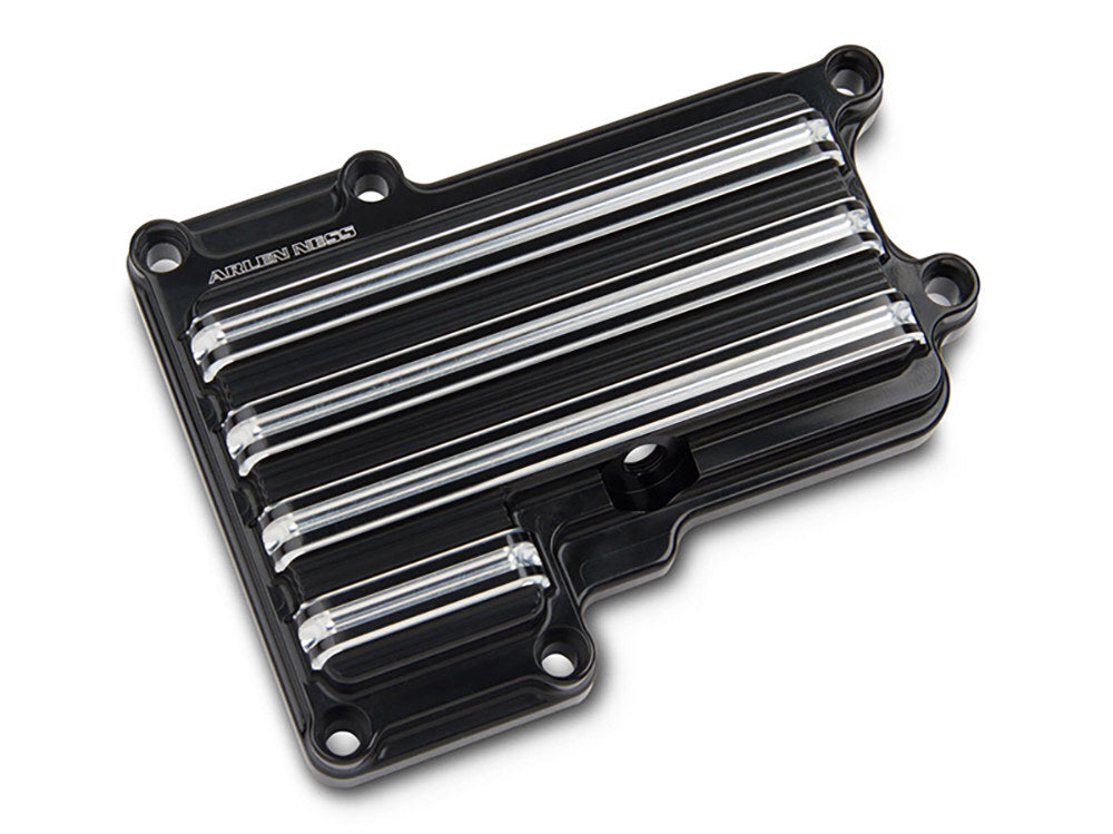 Arlen Ness AN-03-853 10-Gauge Transmission Top Cover Black for Big Twin 07-Up