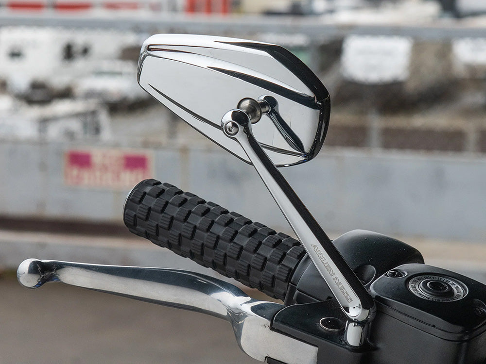 Arlen Ness AN-13-157 Mini Stocker Forged Left Mirror Chrome