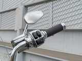 Arlen Ness AN-13-157 Mini Stocker Forged Left Mirror Chrome