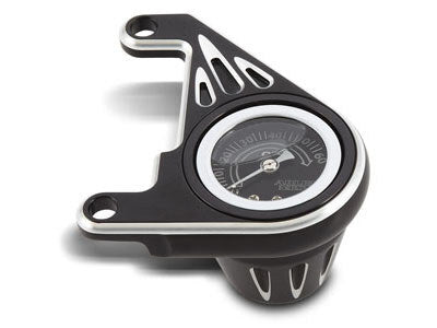 Arlen Ness AN-15-668 Oil Pressure Gauge Black for Twin Cam 99-17