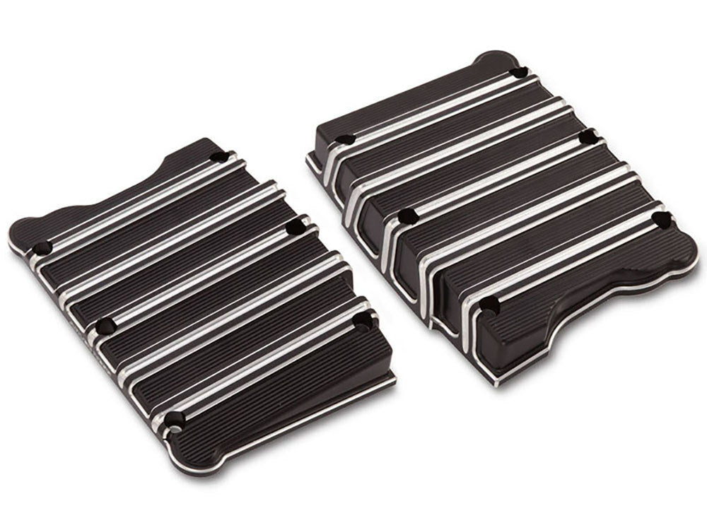 Arlen Ness AN-18-253 10-Gauge Rocker Covers Black for Twin Cam 99-17