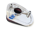 Arlen Ness AN-18-458 Stage 1 Big Sucker Air Cleaner Kit Chrome for Touring 17-Up