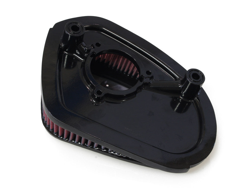 Arlen Ness AN-18-459 Stage 1 Big Sucker Air Cleaner Kit Black for Touring 17-Up