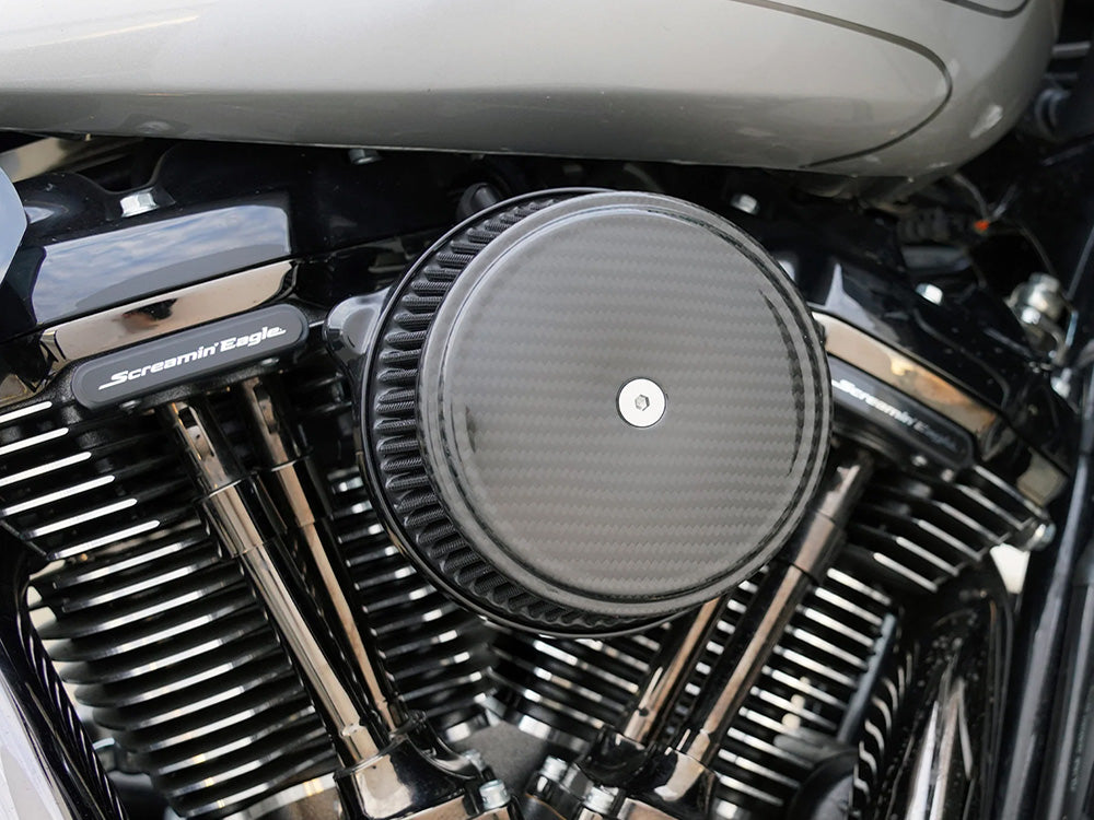 Arlen Ness AN-18-767 Stage 1 Big Sucker Cover Carbon Fibre