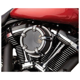 Arlen Ness AN-18-960 Method Clear Air Cleaner Kit Black Contrast Cut for Milwaukee-Eight Touring 17-Up/Softail 18-Up