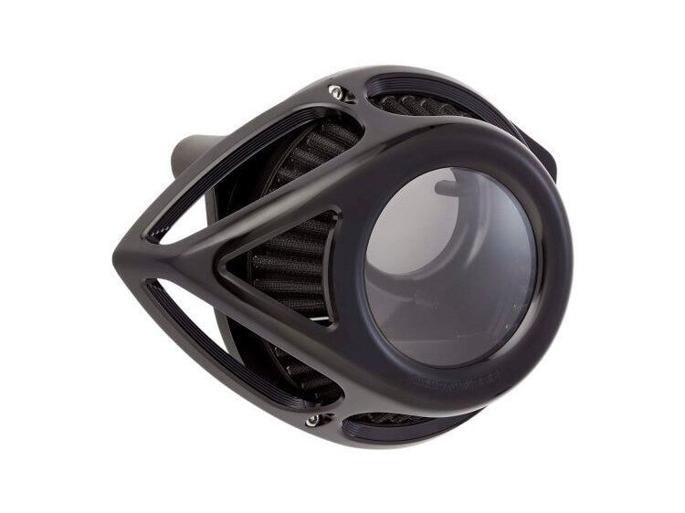 Arlen Ness AN-18-999 Tear Sucker Clear Air Cleaner Kit Black for Milwaukee-Eight Touring 17-Up/Softail 18-Up