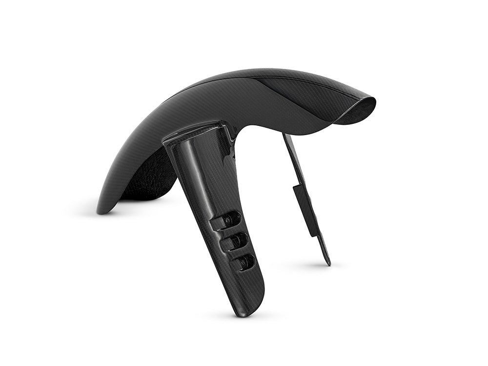 Arlen Ness AN-210-044 Qualifier Carbon Front Fender Gloss Finish for Harley-Davidson Softail Low Rider S 20-Up/Low Rider ST 22-Up w/19" Front Wheel