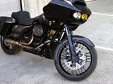 Arlen Ness AN-210-083 Carbon Wrapper Front Fender for most Harley-Davidson Touring 14-23 w/21" Front Wheel