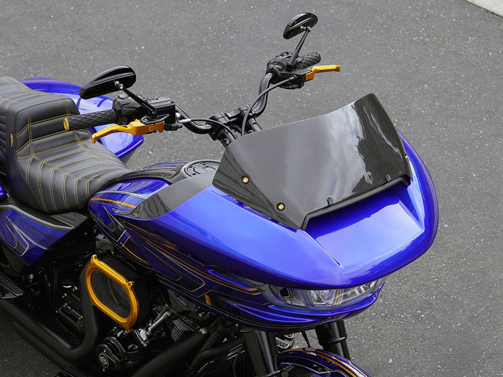 Arlen Ness AN-210-300 Carbon Windshield for Harley-Davidson CVO Road Glide 23-Up/Road Glide 24-Up