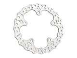 Arlen Ness AN-300-079 12.6" Front Jagged Disc Rotor Stainless Steel for Touring 24-Up w/OEM Wheel and Spoke Mounted 320mm Rotors