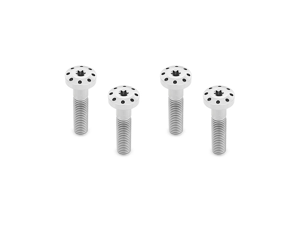 Arlen Ness AN-300-746 Titanium Holeshot Shock Absorber Bolt Kit Polished for Harley-Davidson Touring 99-Up