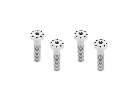 Arlen Ness AN-300-746 Titanium Holeshot Shock Absorber Bolt Kit Polished for Harley-Davidson Touring 99-Up