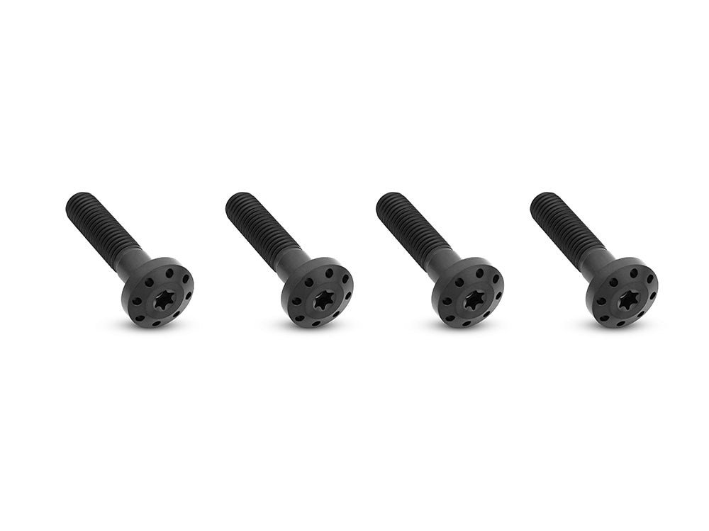 Arlen Ness AN-300-747 Titanium Holeshot Shock Absorber Bolt Kit Black for Harley-Davidson Touring 99-Up