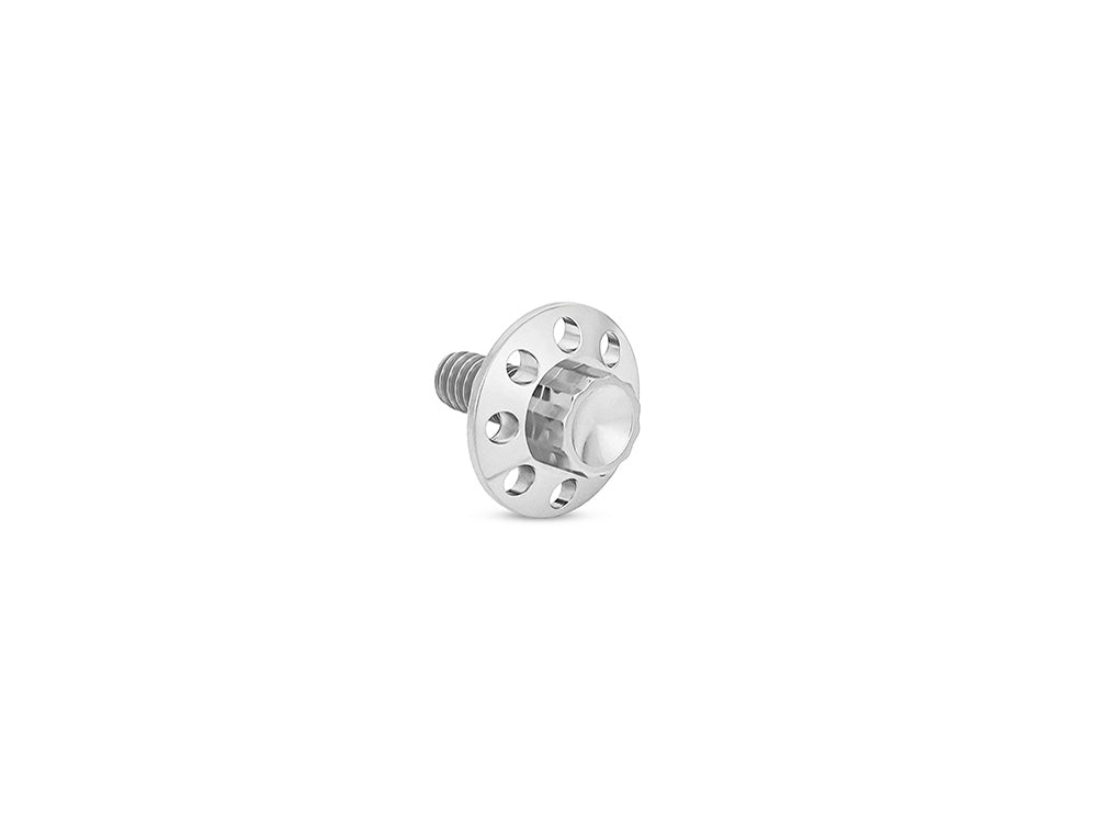 Arlen Ness AN-300-749 Titanium 12-Point 1/4"-20 Seat Mount Screw Polished for Harley-Davidson 96-Up