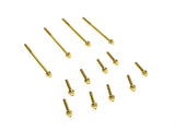 Arlen Ness AN-300-928 Titanium 12-Point Primary Cover Bolt Kit Gold for Harley-Davidson Softail 2007-2017 w/Non-240 Tyre/Touring 17-Up